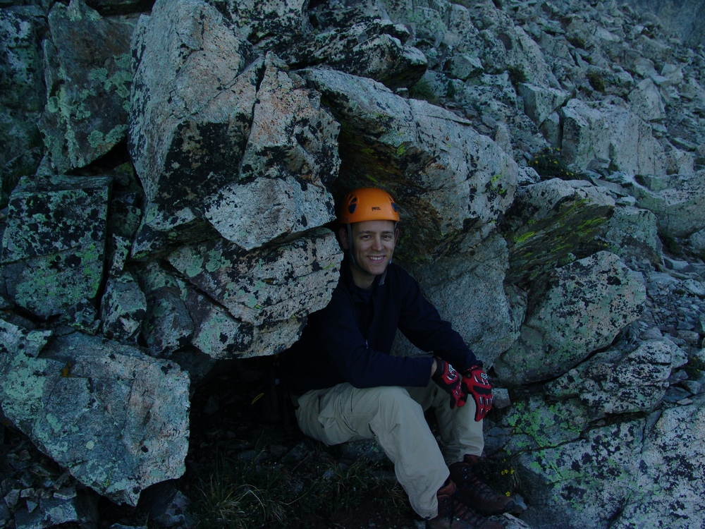 Dave in cave